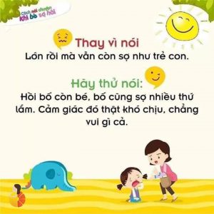 Giúp Trẻ Đối Mặt Với Nỗi Sợ Hãi - TRƯỜNG MẦM NON VOI CON