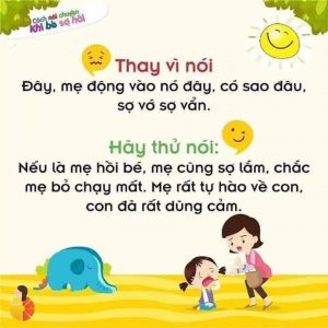 Giúp Trẻ Đối Mặt Với Nỗi Sợ Hãi - TRƯỜNG MẦM NON VOI CON