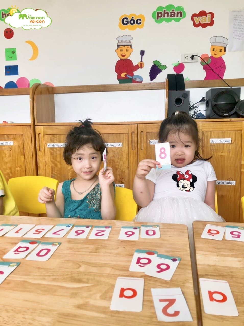 Hoạt Động làm Quen Với Toán Lớp E3 - TRƯỜNG MẦM NON VOI CON