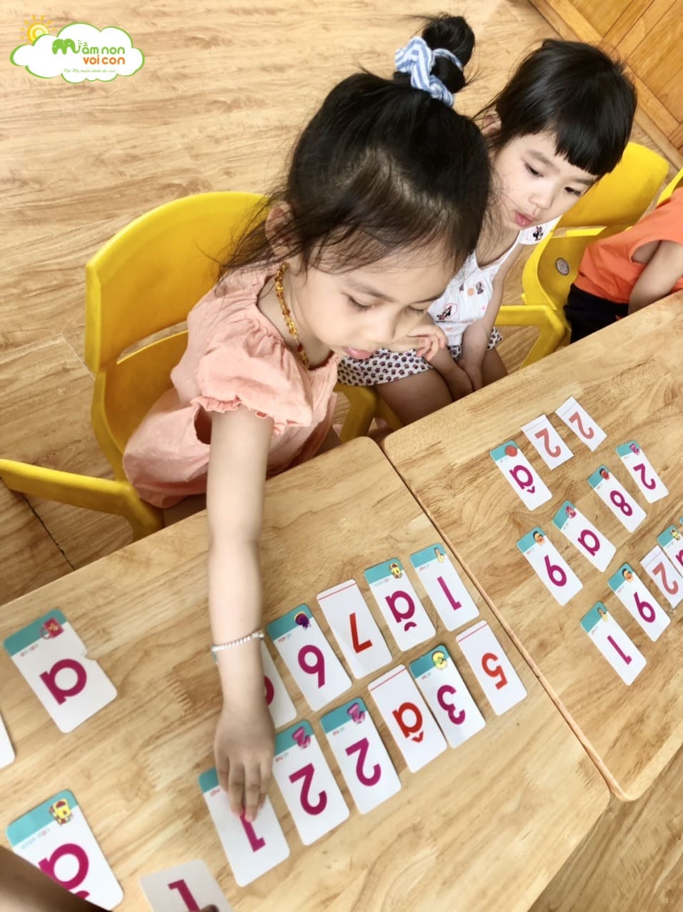 Hoạt Động làm Quen Với Toán Lớp E3 - TRƯỜNG MẦM NON VOI CON