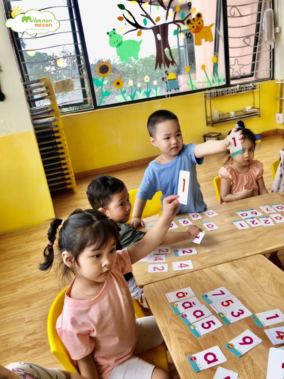 Hoạt Động làm Quen Với Toán Lớp E3 - TRƯỜNG MẦM NON VOI CON