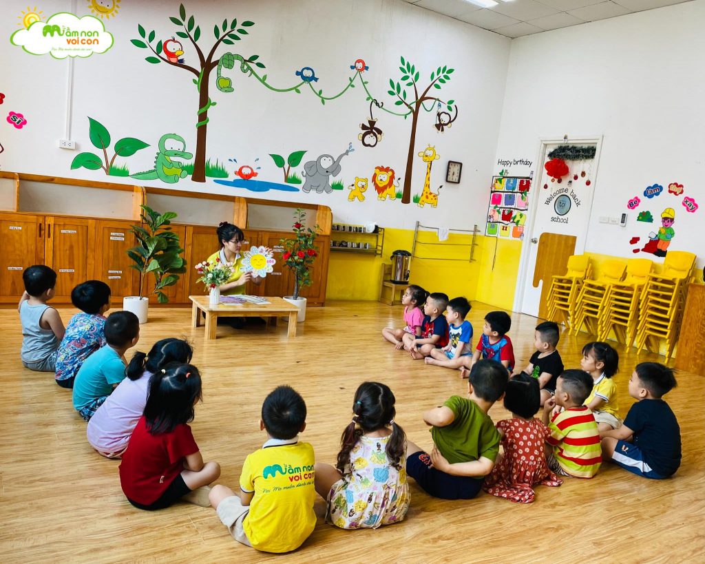 Tìm Hình Tương Ứng Với Số Lớp E6 - TRƯỜNG MẦM NON VOI CON