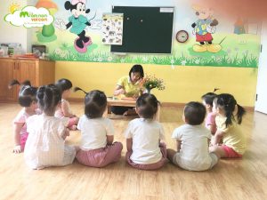 Tạo Hình Sáng Tạo: Hạt Mưa - TRƯỜNG MẦM NON VOI CON