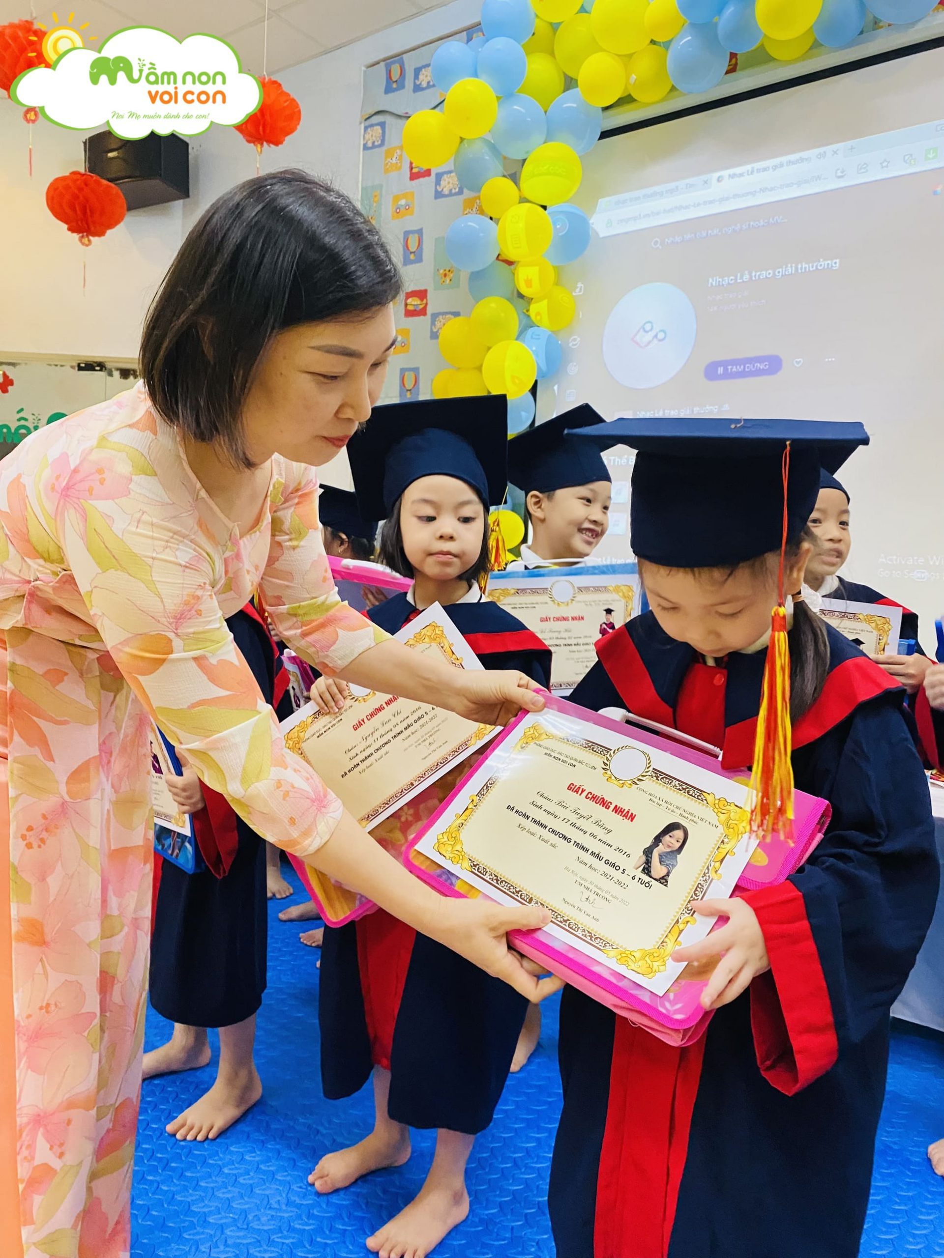 Lễ Tổng Kết Năm Học 2021-2022 Và Vui Tết Thiếu Nhi 1/6 - TRƯỜNG MẦM NON VOI CON