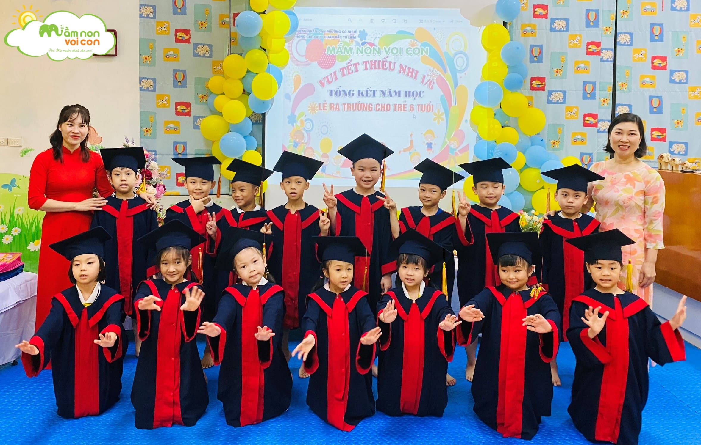 Lễ Tổng Kết Năm Học 2021-2022 Và Vui Tết Thiếu Nhi 1/6 - TRƯỜNG MẦM NON VOI CON