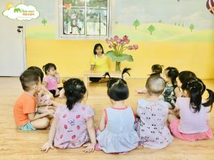 Tìm Hiểu Về Hoa Sen Lớp E1 - TRƯỜNG MẦM NON VOI CON