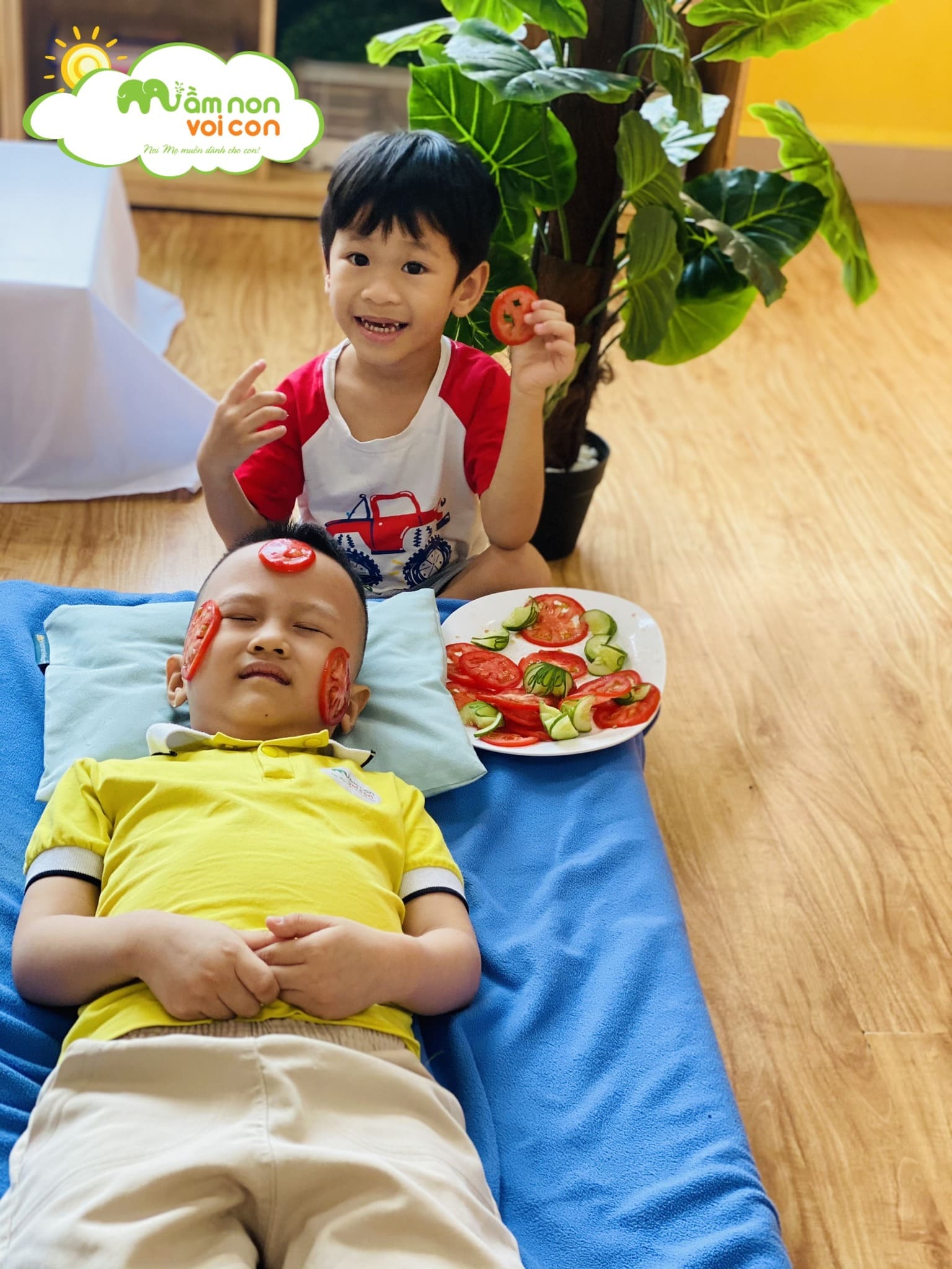 Trải Nghiệm Spa Kids Tại Mầm Non Voi Con - TRƯỜNG MẦM NON VOI CON