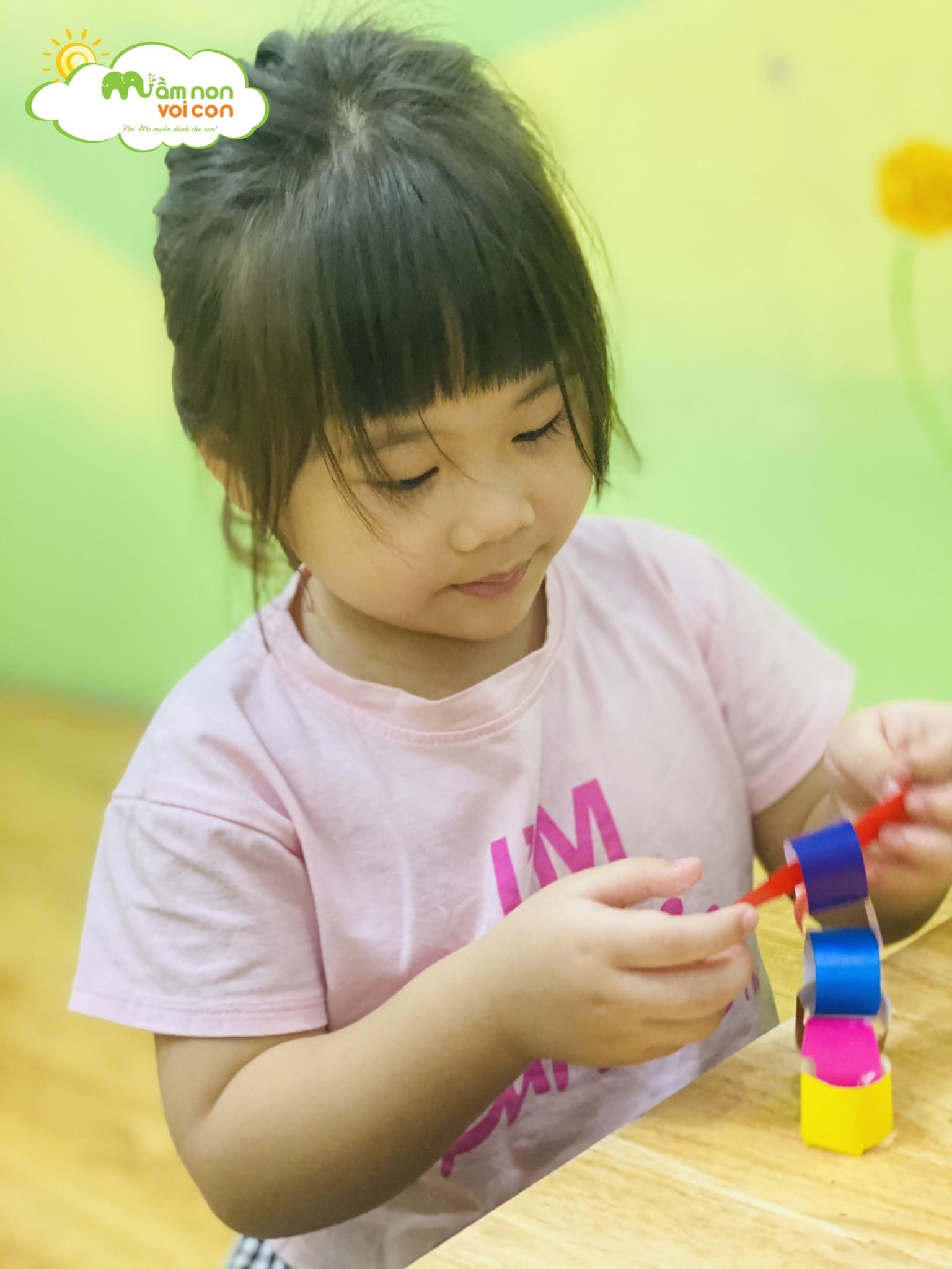 Lớp E6 Làm Con Bạch Tuộc Thật Sáng Tạo - TRƯỜNG MẦM NON VOI CON