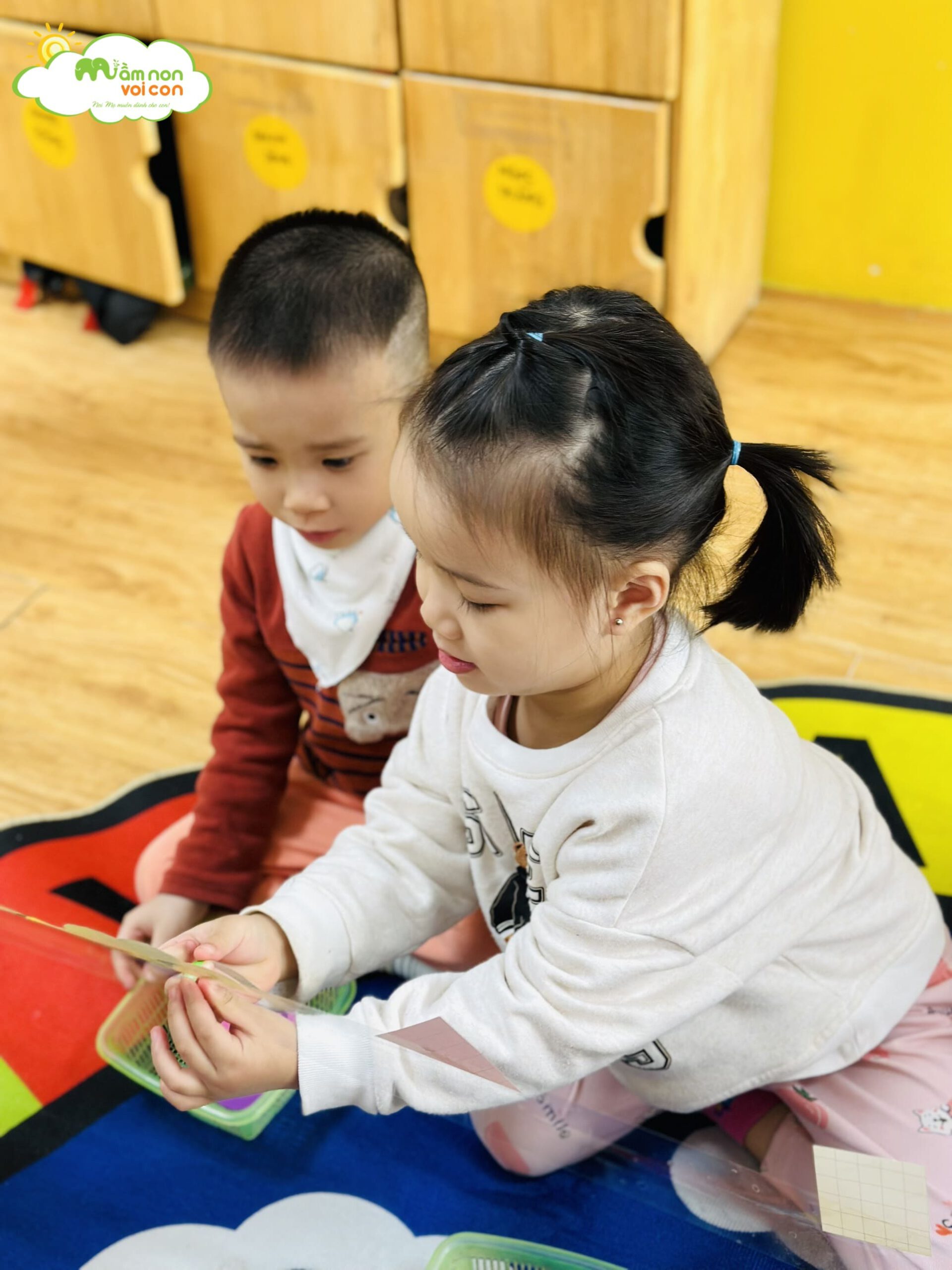 HOẠT ĐỘNG STEAM: AI TINH MẮT LỚP E5 - TRƯỜNG MẦM NON VOI CON