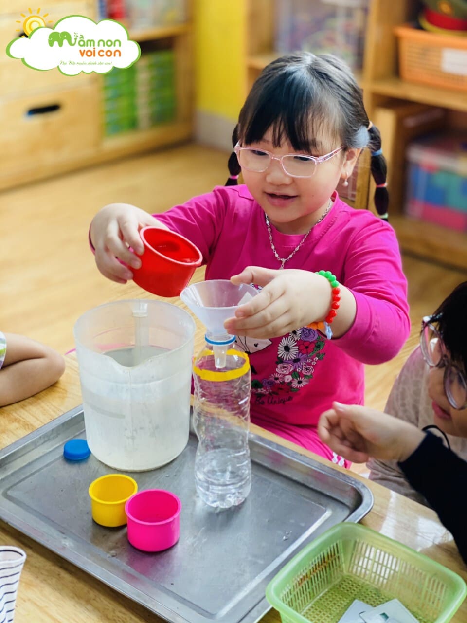 LÀM QUEN VỚI TOÁN: ĐO THỂ TÍCH MỘT ĐỐI TƯỢNG BẰNG NHIỀU ĐƠN VỊ ĐO KHÁC NHAU, NHẬN KẾT QUẢ ĐO. LÀM QUEN VỚI TOÁN: ĐO THỂ TÍCH MỘT ĐỐI TƯỢNG BẰNG NHIỀU ĐƠN VỊ ĐO KHÁC NHAU, NHẬN KẾT QUẢ ĐO. - TRƯỜNG MẦM NON VOI CON