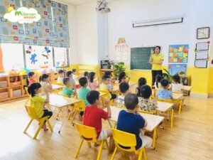 LỚP TIỀN TIỂU HỌC: BÉ LÀM TOÁN TƯ DUY - TRƯỜNG MẦM NON VOI CON