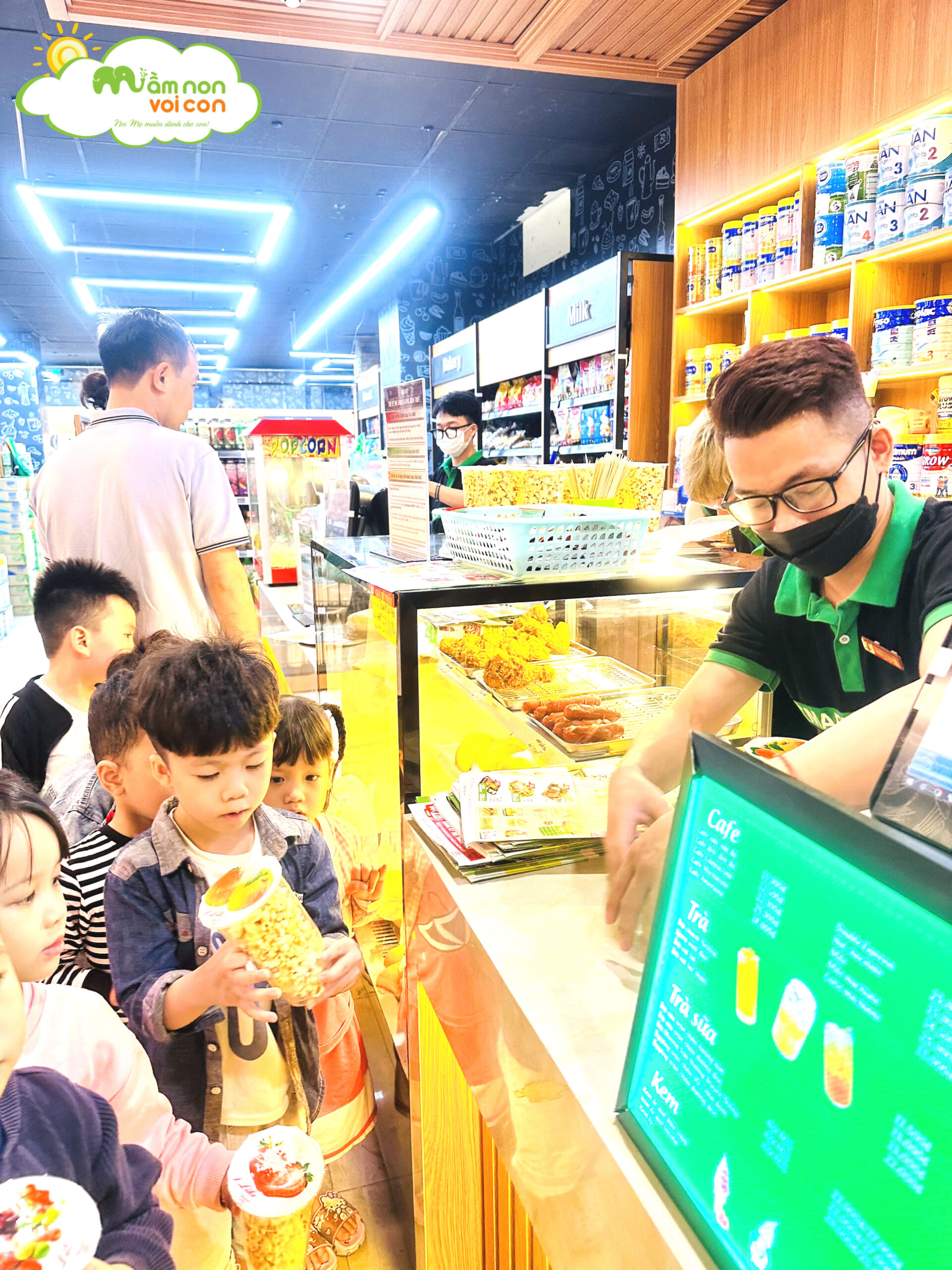 HOẠT ĐỘNG TRẢI NGHIỆM: BÉ ĐI SIÊU THỊ HOẠT ĐỘNG TRẢI NGHIỆM: BÉ ĐI SIÊU THỊ - TRƯỜNG MẦM NON VOI CON