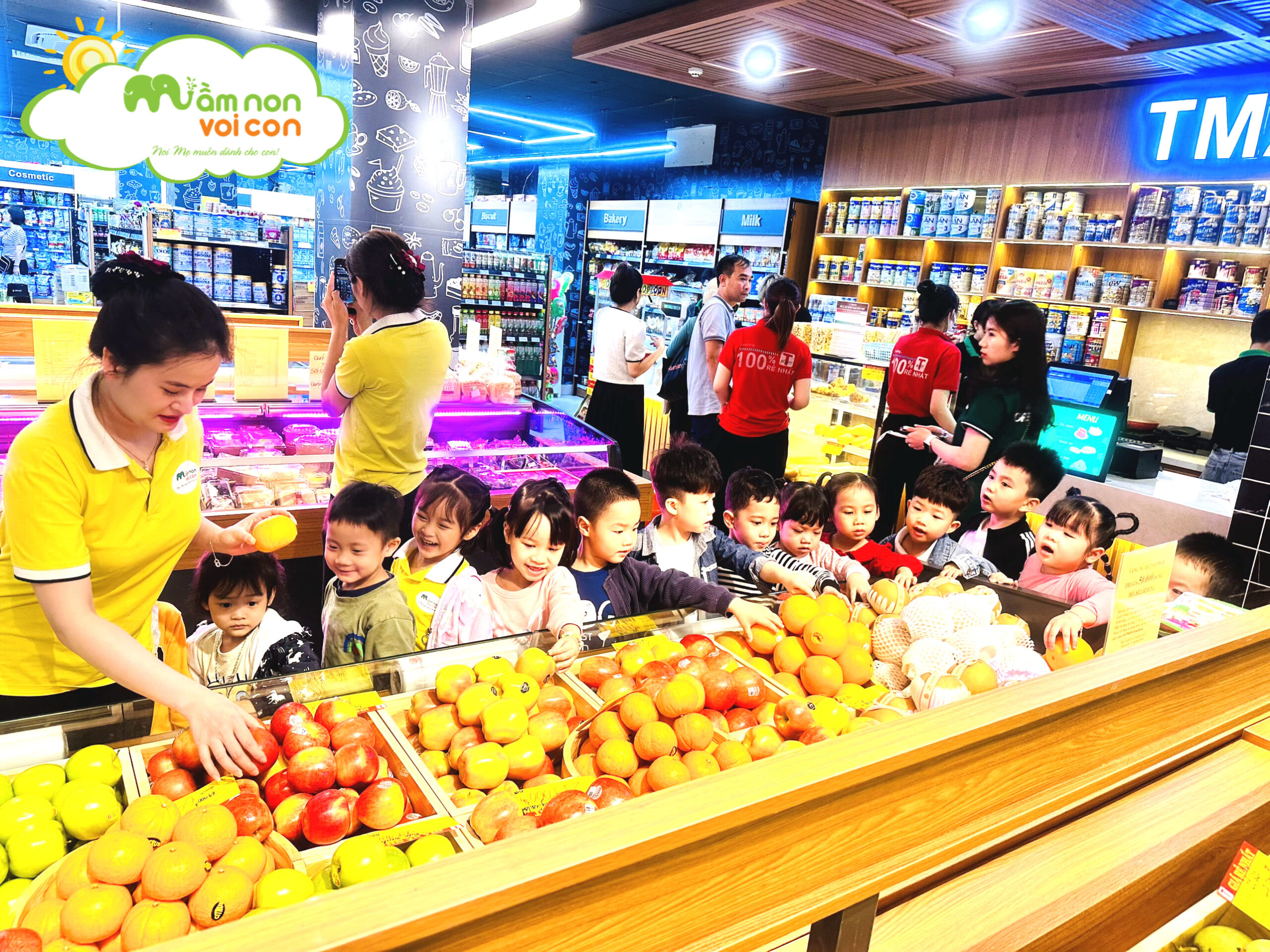 HOẠT ĐỘNG TRẢI NGHIỆM: BÉ ĐI SIÊU THỊ HOẠT ĐỘNG TRẢI NGHIỆM: BÉ ĐI SIÊU THỊ - TRƯỜNG MẦM NON VOI CON