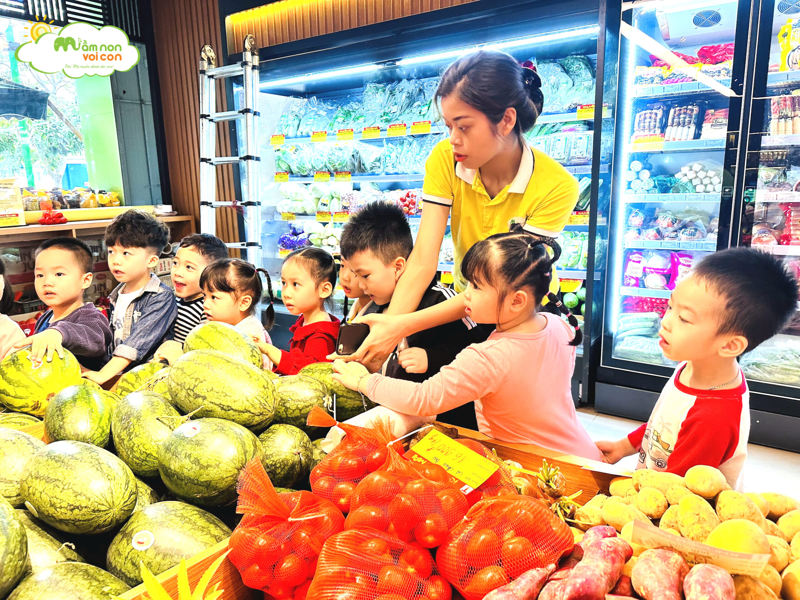 HOẠT ĐỘNG TRẢI NGHIỆM: BÉ ĐI SIÊU THỊ HOẠT ĐỘNG TRẢI NGHIỆM: BÉ ĐI SIÊU THỊ - TRƯỜNG MẦM NON VOI CON
