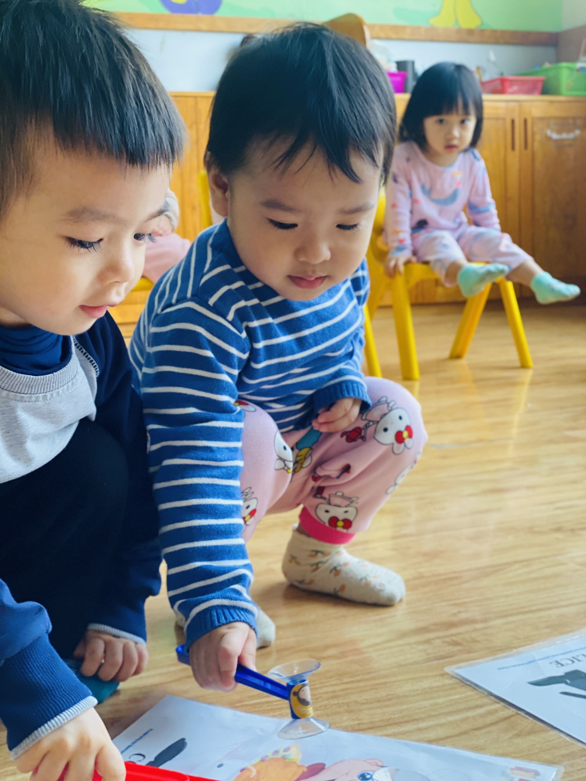 GIỜ HỌC TIẾNG ANH - TRƯỜNG MẦM NON VOI CON