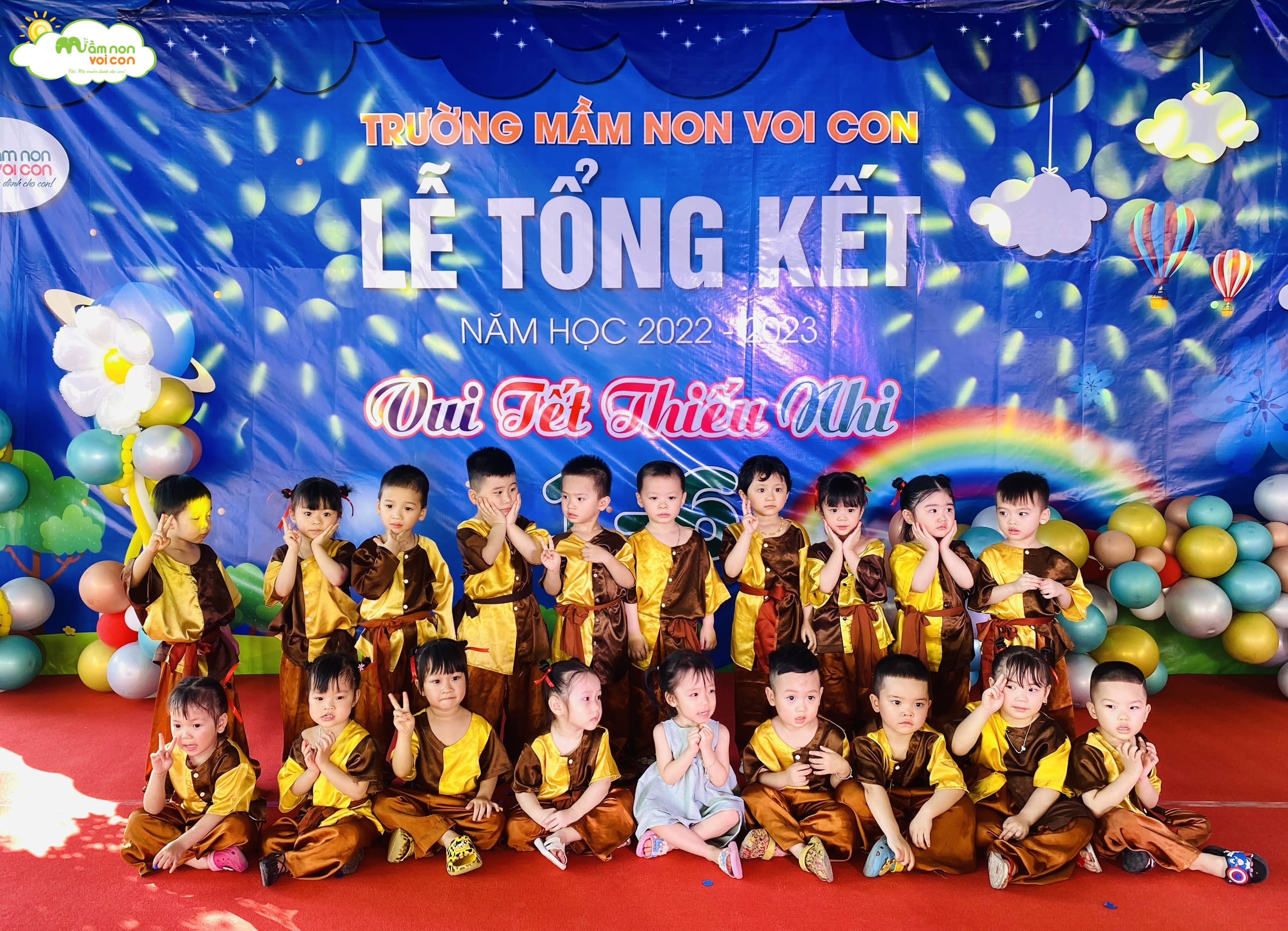 LỄ TỔNG KẾT NĂM HỌC 2022 - 2023 VÀ VUI TẾT THIẾU NHI 1/6 - TRƯỜNG MẦM NON VOI CON