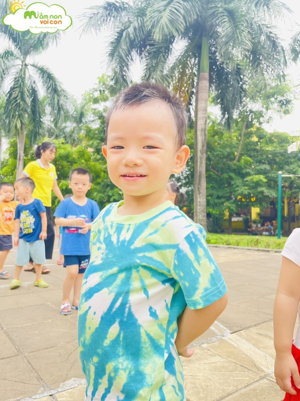 HOẠT ĐỘNG VUI CHƠI NGOÀI TRỜI - TRƯỜNG MẦM NON VOI CON