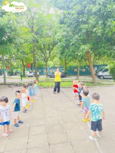 HOẠT ĐỘNG VUI CHƠI NGOÀI TRỜI - TRƯỜNG MẦM NON VOI CON