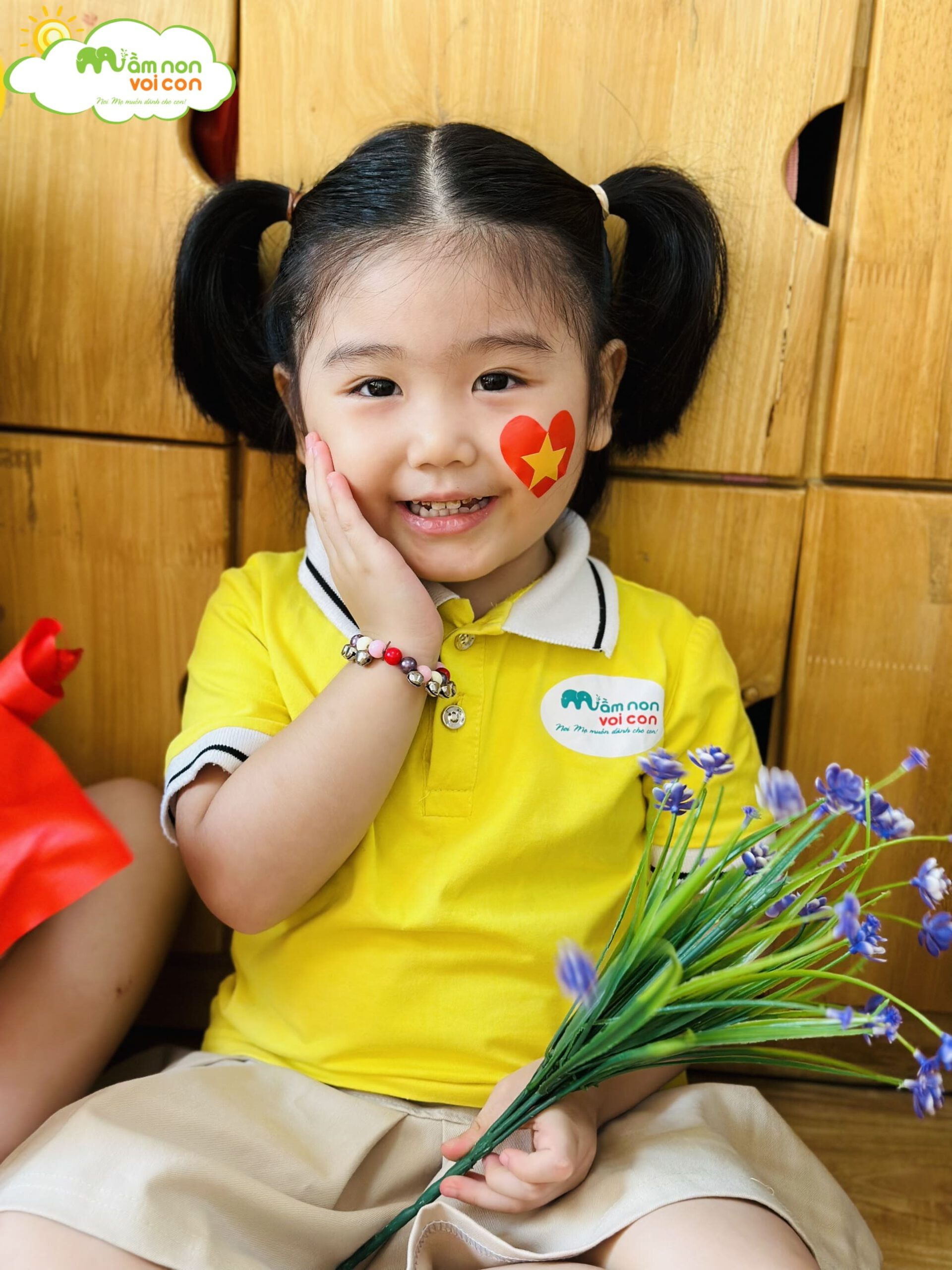 Hoạt động chào mừng Quốc khánh 2/9 - TRƯỜNG MẦM NON VOI CON