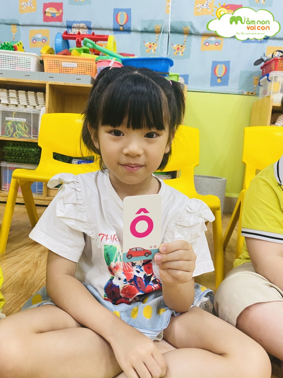 HOẠT ĐỘNG HỌC: LÀM QUEN CHỮ CÁI “O-Ô-Ơ” - TRƯỜNG MẦM NON VOI CON