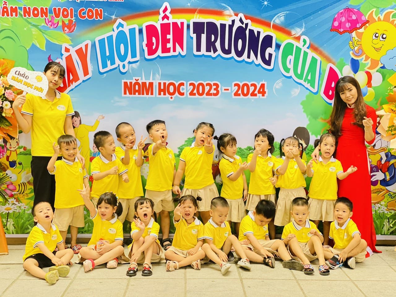LỄ KHAI GIẢNG NĂM HỌC MỚI 2023 - 2024 - TRƯỜNG MẦM NON VOI CON