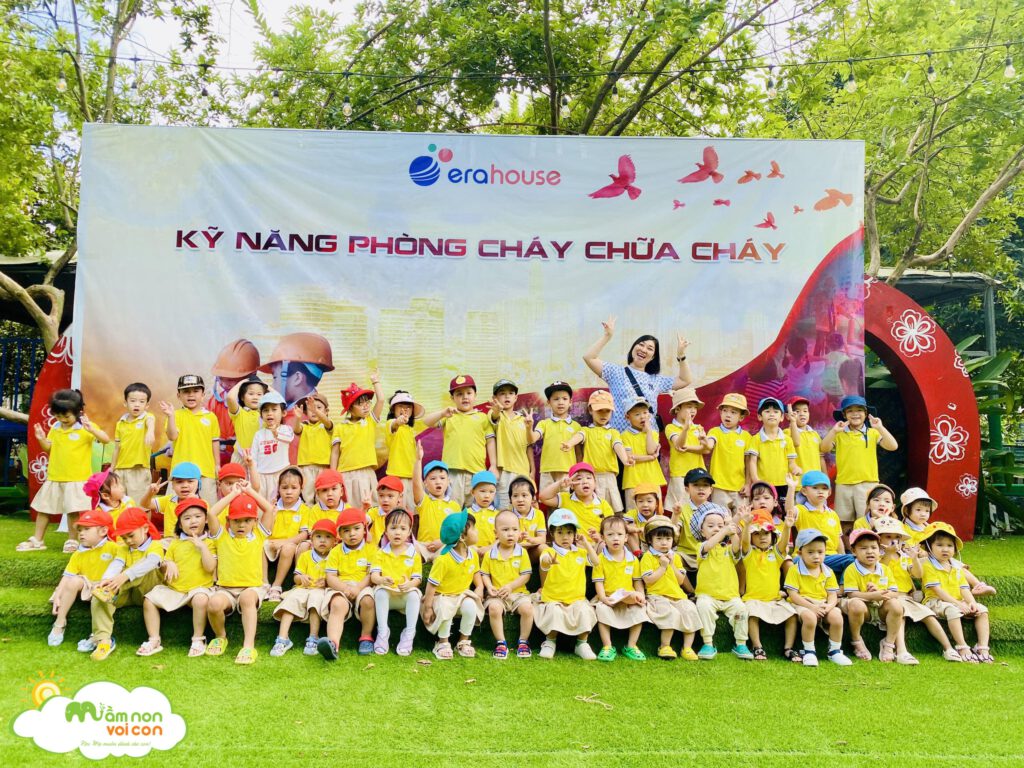 HOẠT ĐỘNG DÃ NGOẠI TRẢI NGHIỆM TẠI TRANG TRẠI GIÁO DỤC ERAHOUSE - TRƯỜNG MẦM NON VOI CON