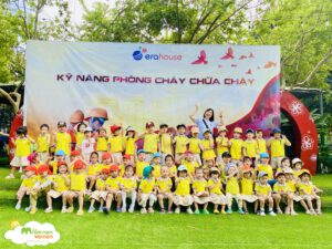 HOẠT ĐỘNG DÃ NGOẠI TRẢI NGHIỆM TẠI TRANG TRẠI GIÁO DỤC ERAHOUSE - TRƯỜNG MẦM NON VOI CON