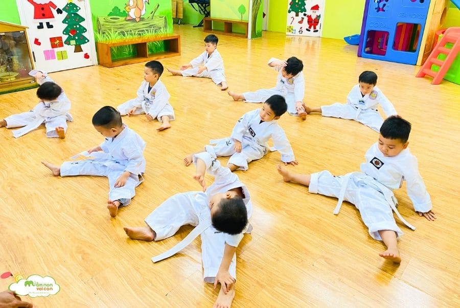 CÂU LẠC BỘ VÕ - TRƯỜNG MẦM NON VOI CON