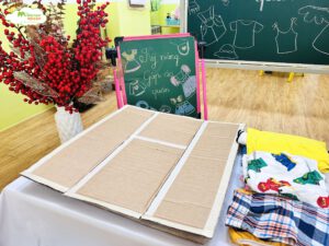 KỸ NĂNG SỐNG: KỸ NĂNG GẤP QUẦN ÁO - TRƯỜNG MẦM NON VOI CON