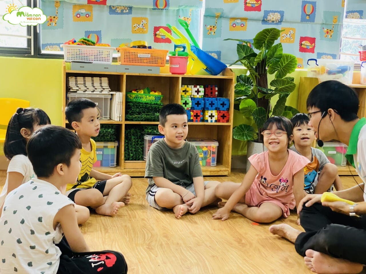 KỸ NĂNG SỐNG: KỸ NĂNG THOÁT HIỂM KHI CÓ CHÁY - TRƯỜNG MẦM NON VOI CON