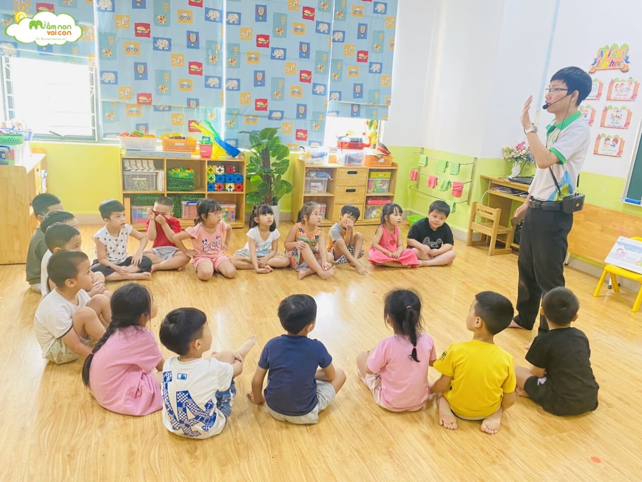 KỸ NĂNG SỐNG: KỸ NĂNG THOÁT HIỂM KHI CÓ CHÁY - TRƯỜNG MẦM NON VOI CON