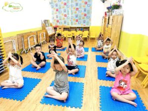 GIỜ HỌC THỂ CHẤT LỚP E5 - TRƯỜNG MẦM NON VOI CON