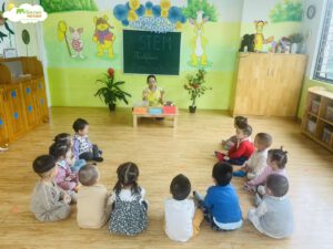 THÍ NGHIỆM BONG BÓNG XÀ PHÒNG - LỚP E3 - TRƯỜNG MẦM NON VOI CON