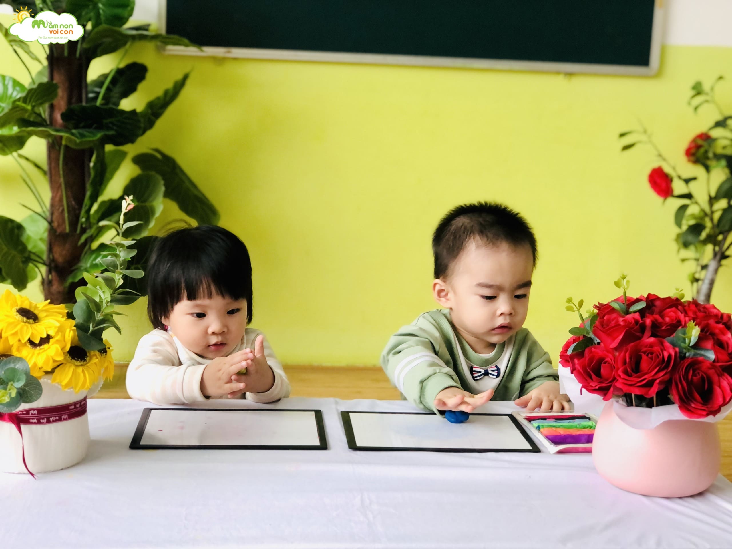 TẠO HÌNH SÁNG TẠO: NẶN CON GIUN - TRƯỜNG MẦM NON VOI CON