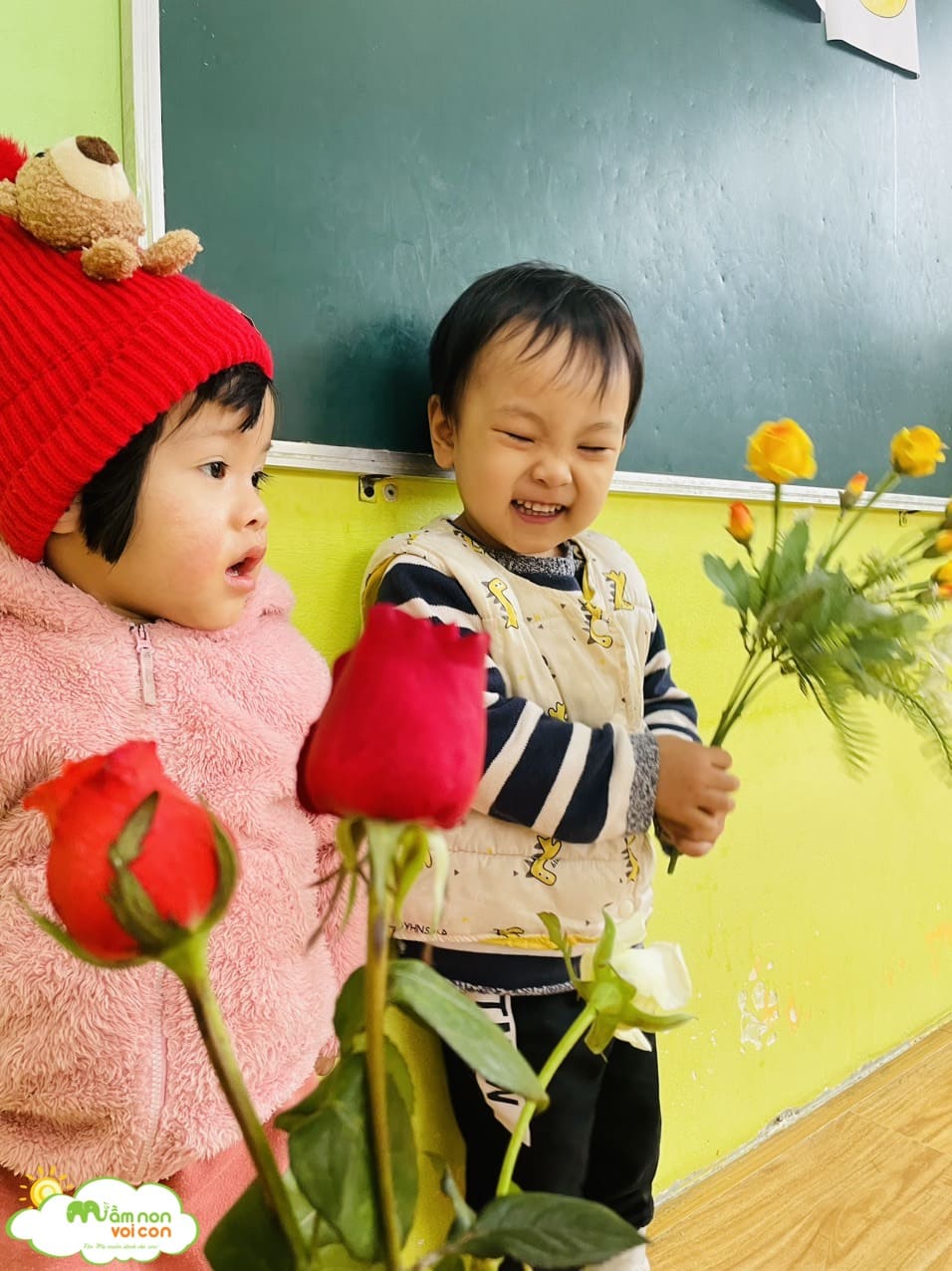 NHẬN BIẾT, TẬP NÓI VÀ PHÁT TRIỂN NGÔN NGỮ - TRƯỜNG MẦM NON VOI CON