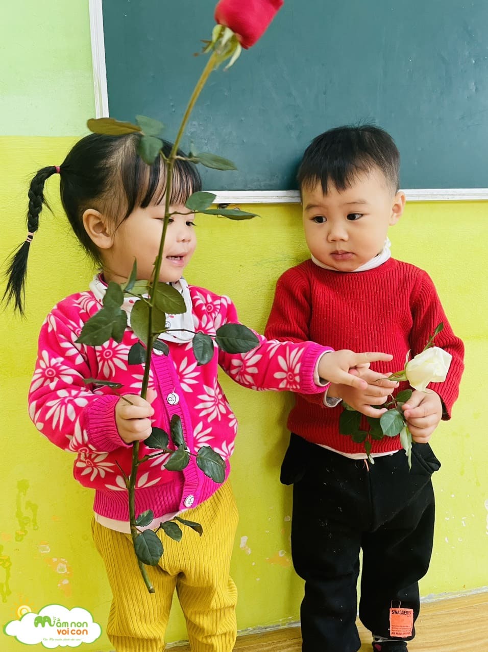 NHẬN BIẾT, TẬP NÓI VÀ PHÁT TRIỂN NGÔN NGỮ - TRƯỜNG MẦM NON VOI CON