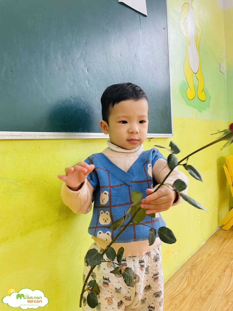 NHẬN BIẾT, TẬP NÓI VÀ PHÁT TRIỂN NGÔN NGỮ - TRƯỜNG MẦM NON VOI CON