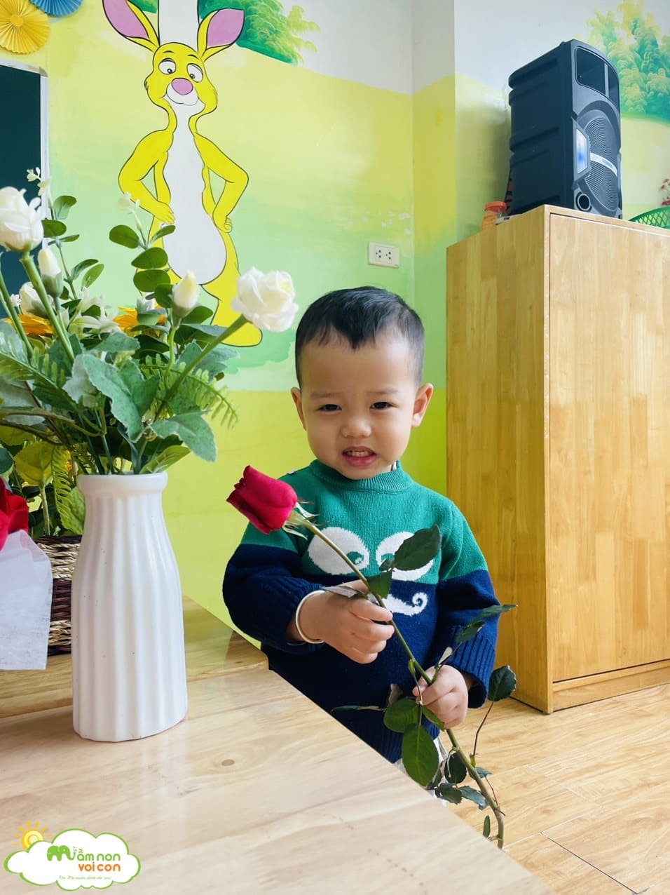 NHẬN BIẾT, TẬP NÓI VÀ PHÁT TRIỂN NGÔN NGỮ - TRƯỜNG MẦM NON VOI CON