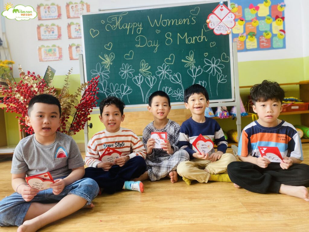HAPPY WOMEN'S DAY - TRƯỜNG MẦM NON VOI CON