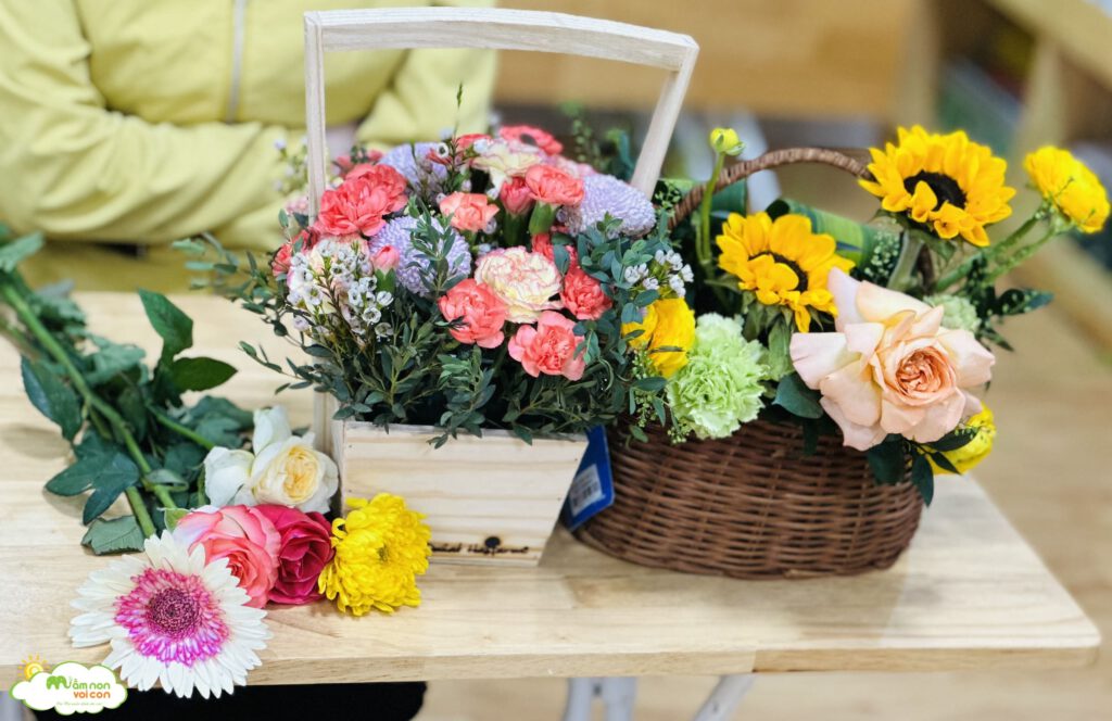 KHÁM PHÁ CÁC LOÀI HOA - TRƯỜNG MẦM NON VOI CON