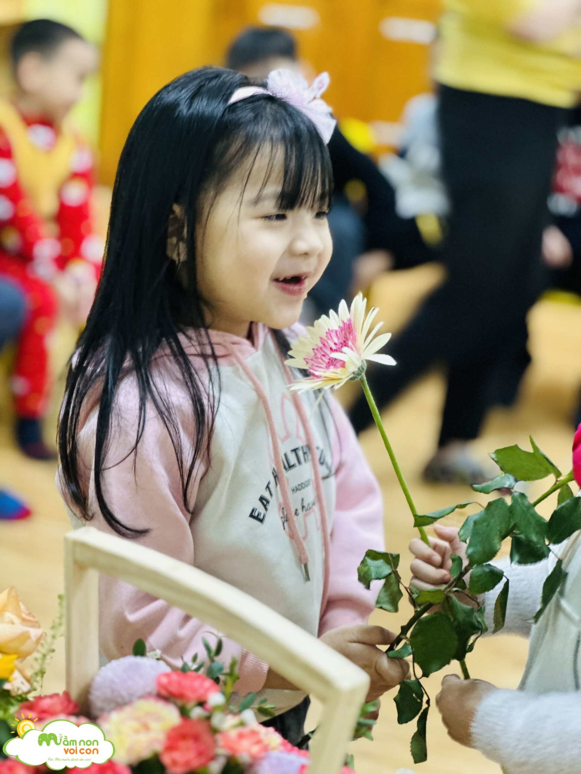 KHÁM PHÁ CÁC LOÀI HOA - TRƯỜNG MẦM NON VOI CON