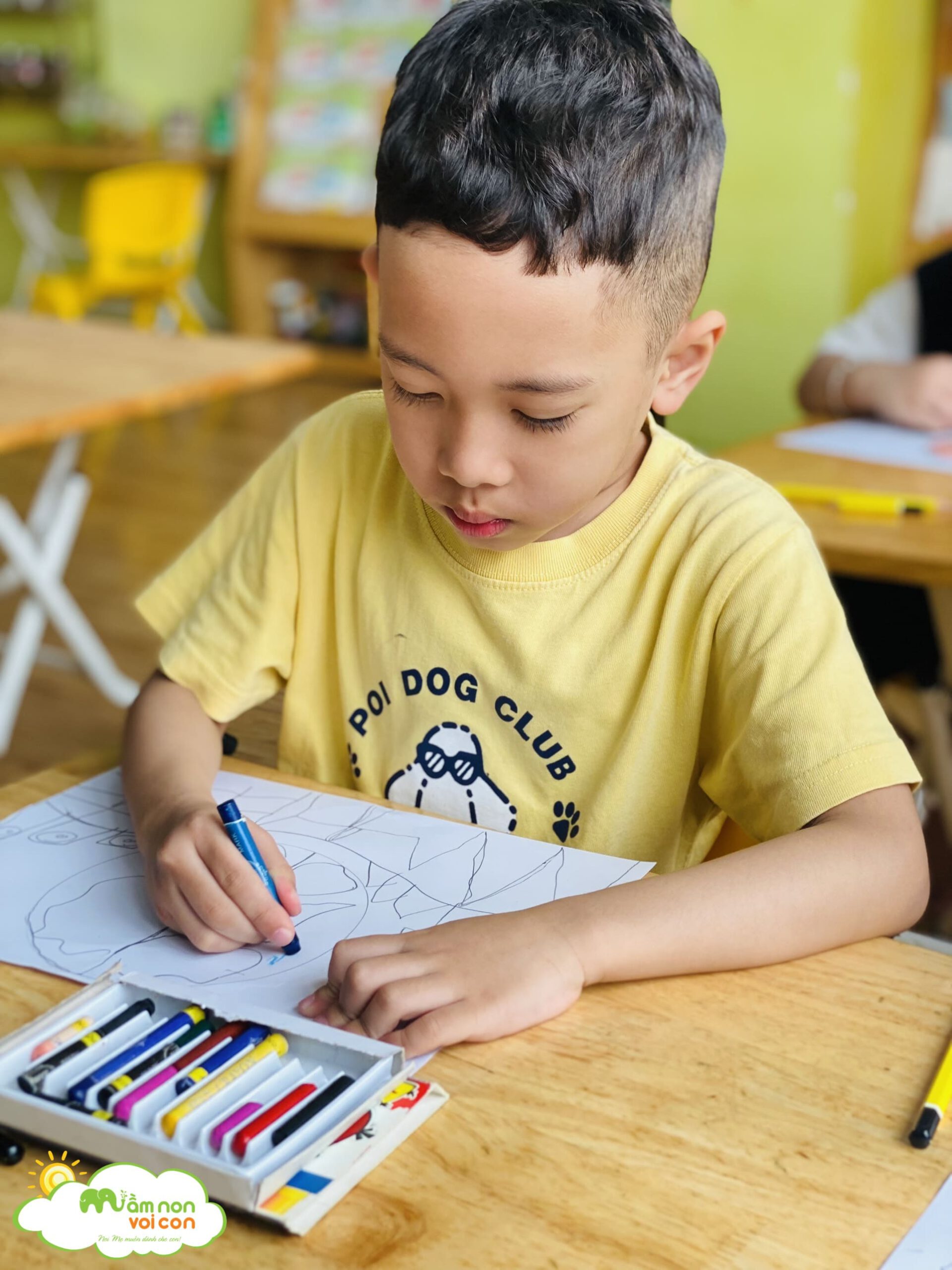 VẼ TRANH BẢO VỆ MÔI TRƯỜNG VẼ TRANH BẢO VỆ MÔI TRƯỜNG - TRƯỜNG MẦM NON VOI CON