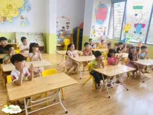 VẼ TRANH BẢO VỆ MÔI TRƯỜNG - TRƯỜNG MẦM NON VOI CON