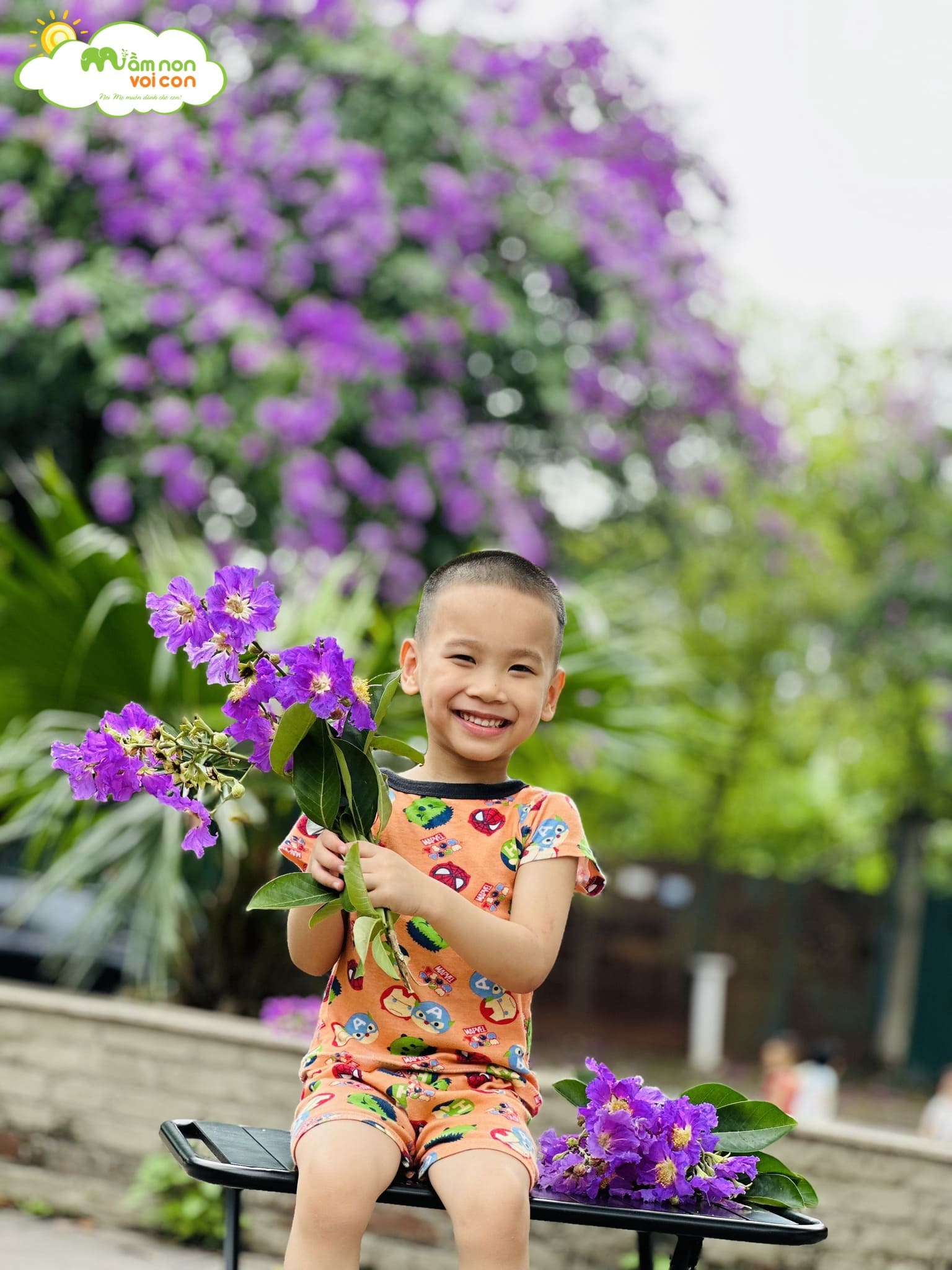 VUI CHƠI NGOÀI TRỜI - TRƯỜNG MẦM NON VOI CON