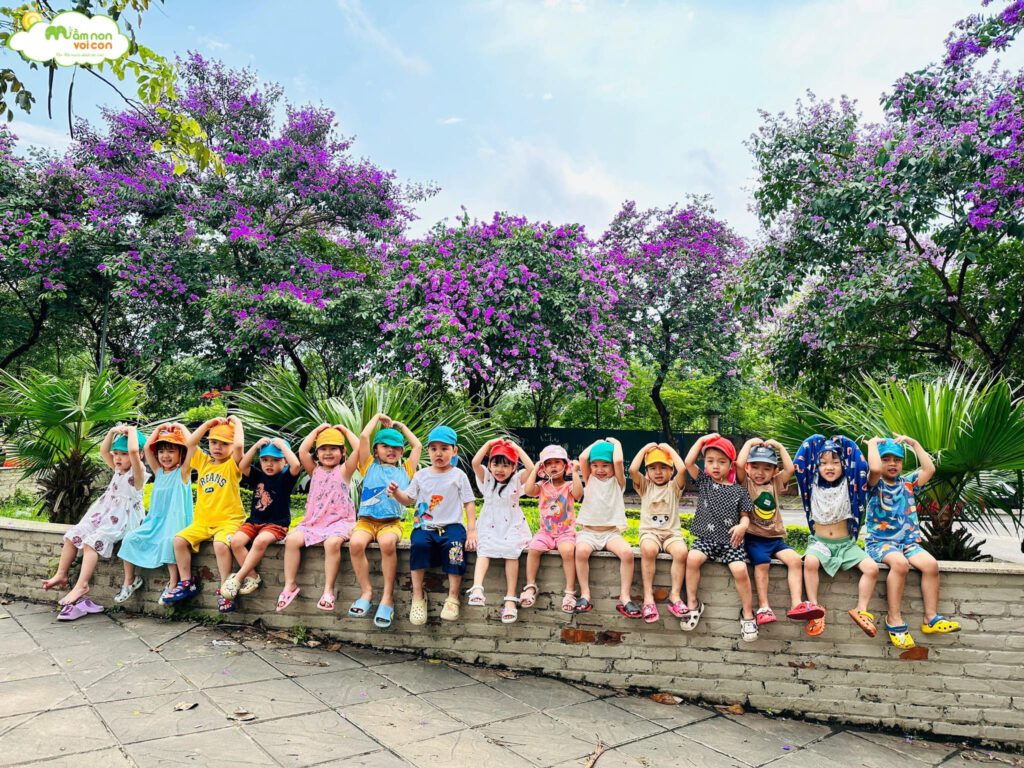 VUI CHƠI NGOÀI TRỜI - TRƯỜNG MẦM NON VOI CON