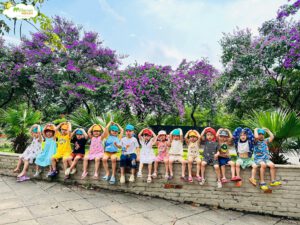 VUI CHƠI NGOÀI TRỜI - TRƯỜNG MẦM NON VOI CON