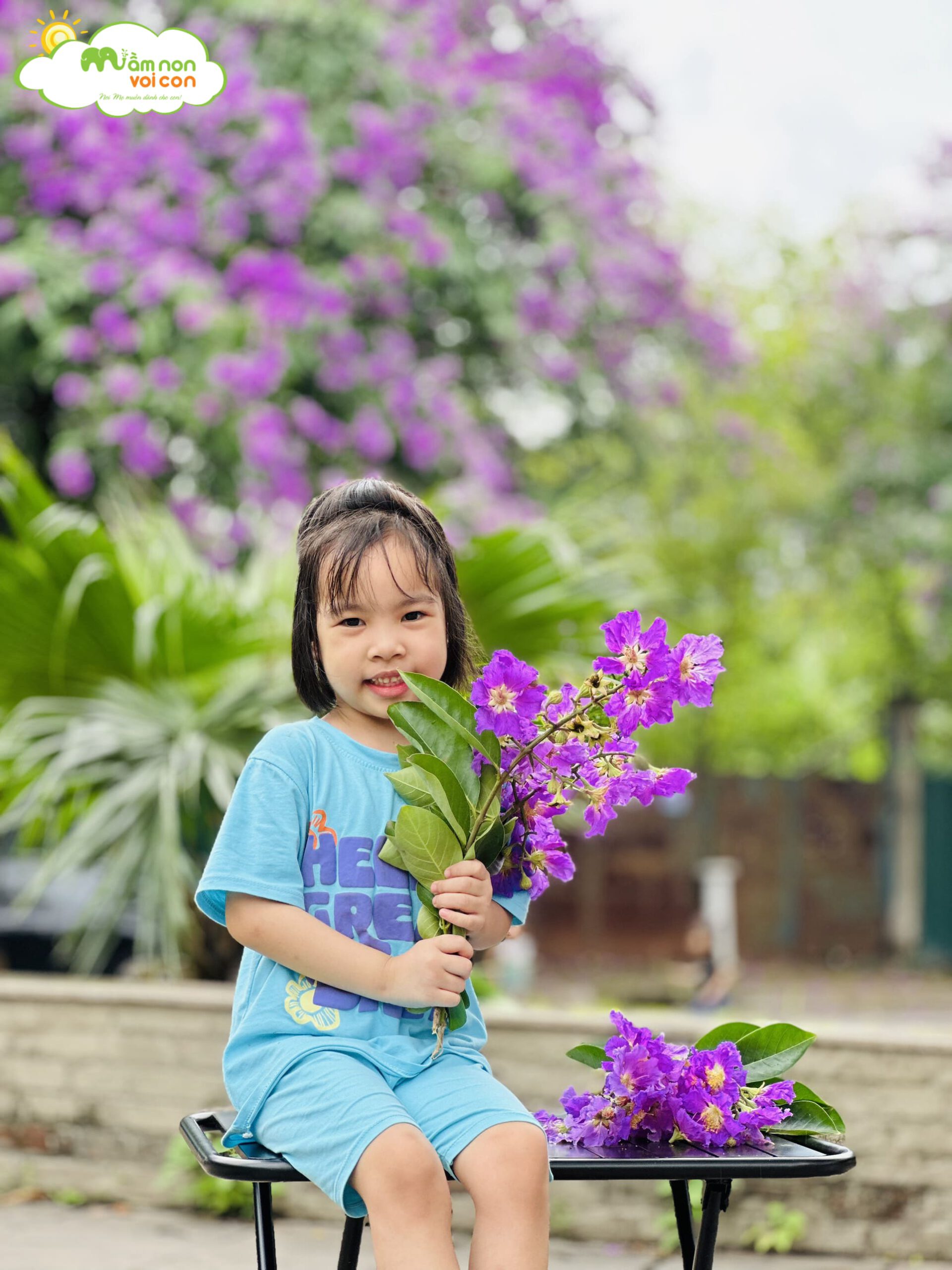 VUI CHƠI NGOÀI TRỜI - TRƯỜNG MẦM NON VOI CON
