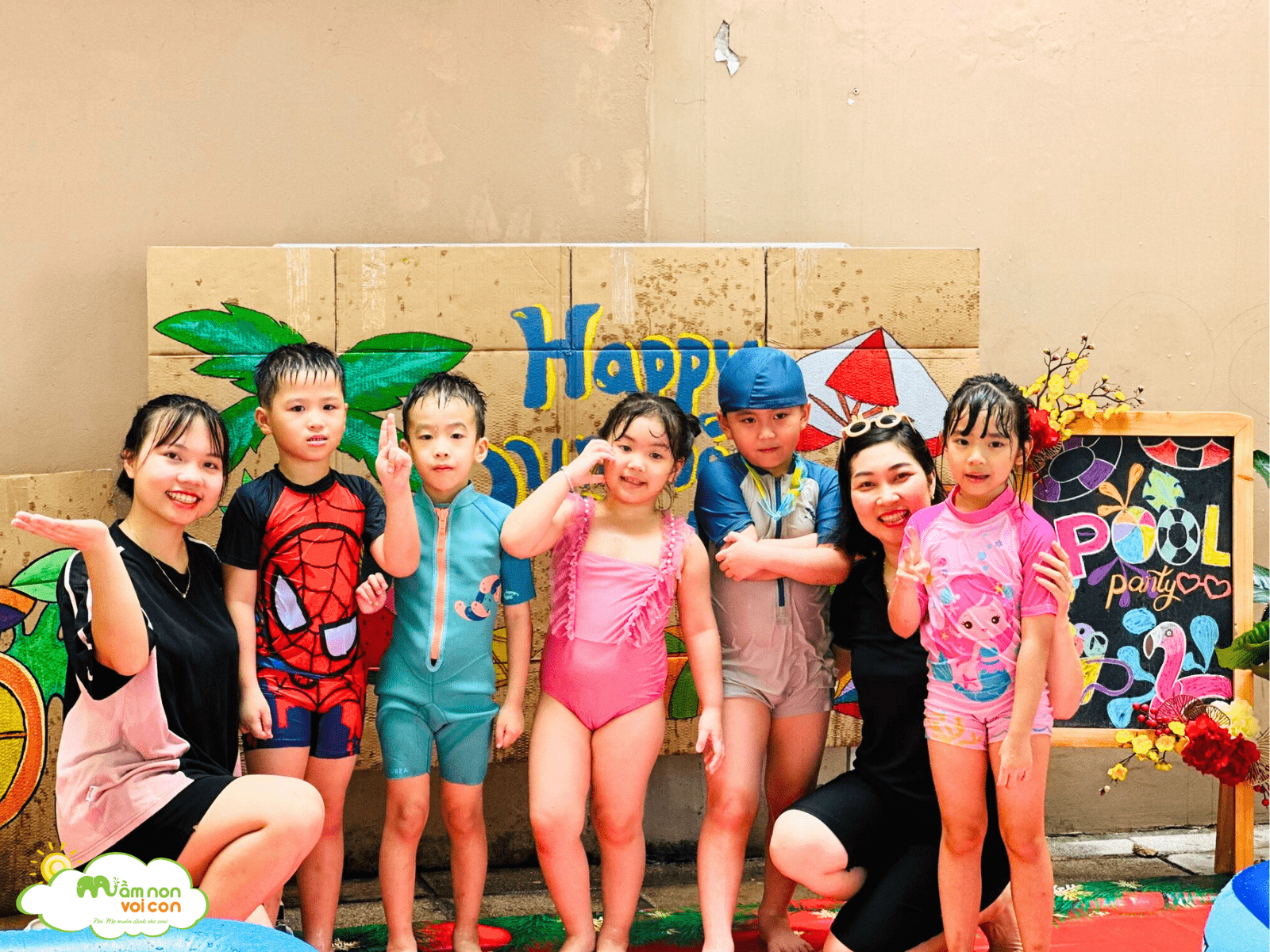 HAPPY SUMMER DAY - POOL PARTY |LỄ HỘI NƯỚC VOI CON 2024 - TRƯỜNG MẦM NON VOI CON