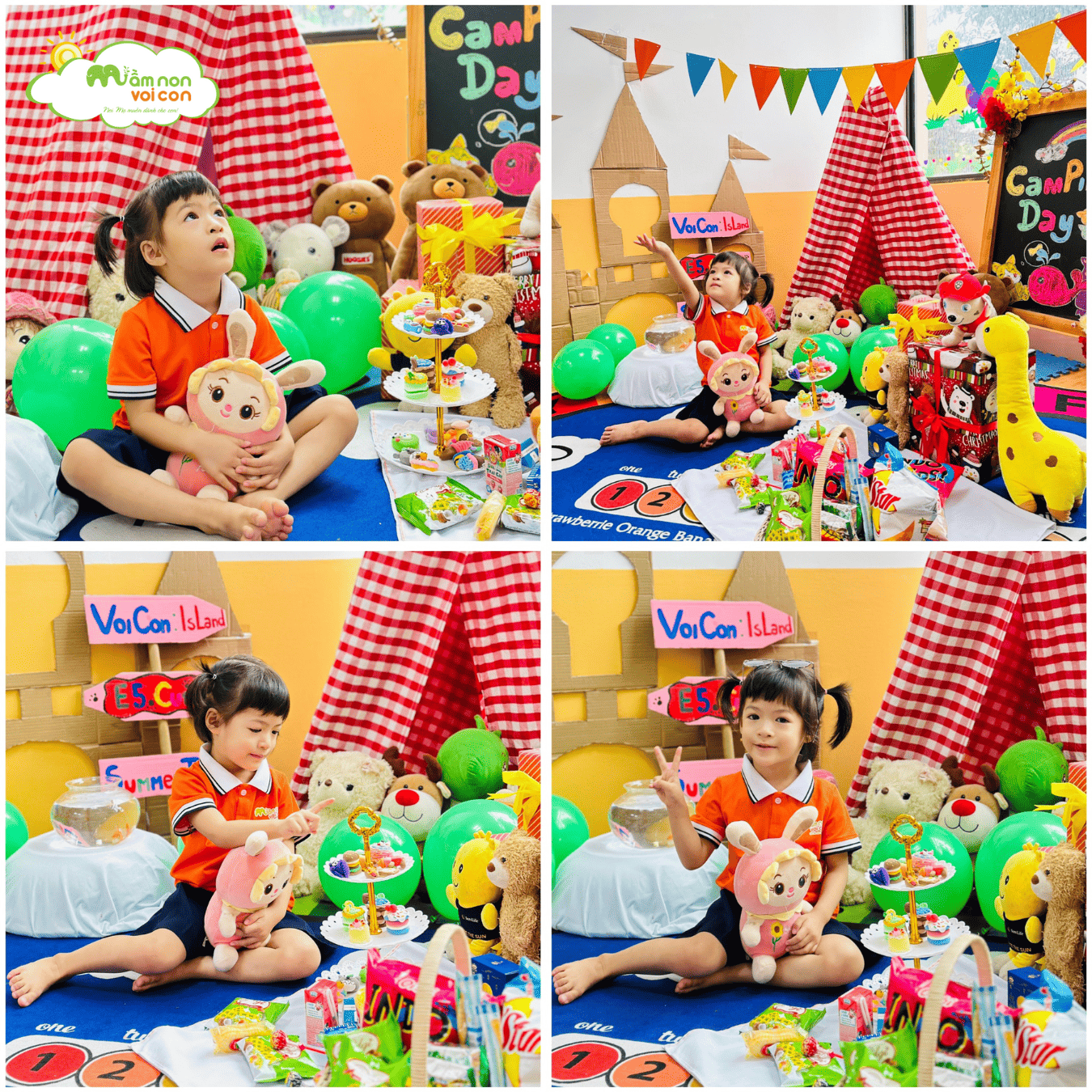 CAMPING TRIP WITH E5 - TRƯỜNG MẦM NON VOI CON