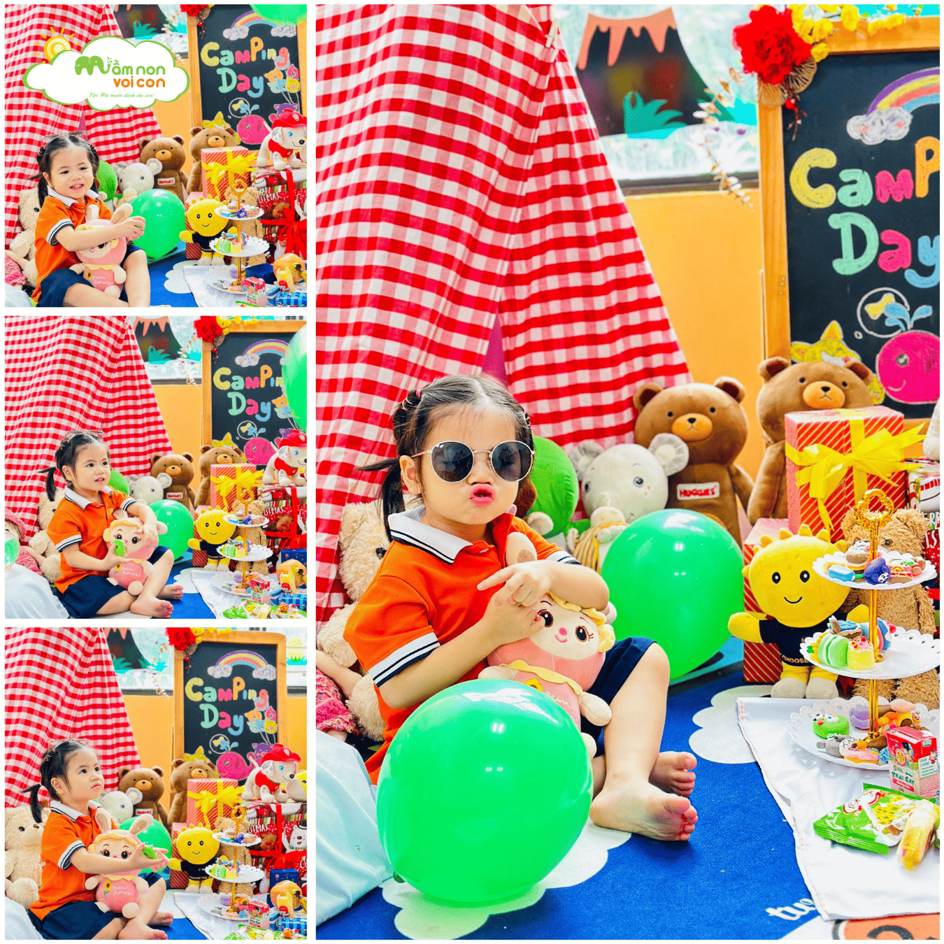 CAMPING TRIP WITH E5 - TRƯỜNG MẦM NON VOI CON